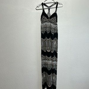 Pink Rose summer maxi dress, medium, NWOT